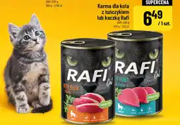Polomarket Karma dla kota z tuńczykiem lub kaczką Rafi, DNP oferta