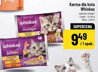Whiskas karma dla kota (wybrane rodzaje)