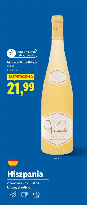 Wino Velada Moscatel