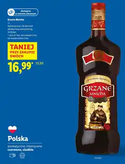 Lidl Wino Grzane Mnicha oferta