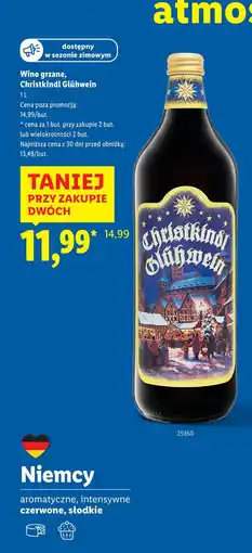 Lidl Wino grzane St. Christopher Gluhwein oferta