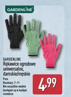 ALDI Rękawice ogrodowe 7-11 Gardenline oferta