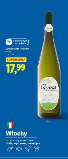 Lidl Wino Garda Bianco Frizzante oferta