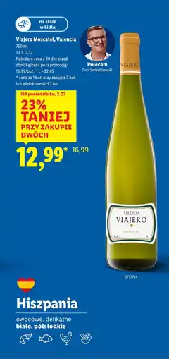 Lidl Wino Valencia Viajero oferta