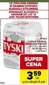 Carrefour Express Piwo Tyskie 0.0% oferta