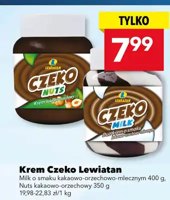 Krem Czeko Lewiatan kakaowo-orzechowy