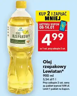 Lewiatan Olej rzepakowy Lewiatan oferta