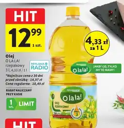 Intermarche Olej OLALA! rzepakowy oferta