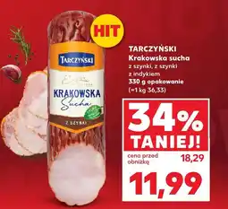 Kaufland Krakowska sucha z szynki oferta