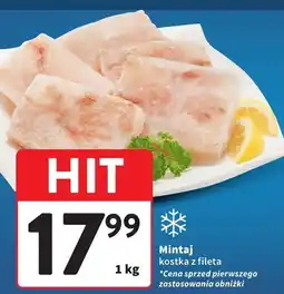 Intermarche Mintaj kostka z fileta oferta