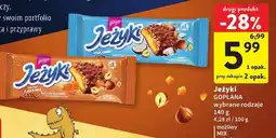 Intermarche Batonik czekoladowy Grzeski GOPLANA wybrane rodzaje oferta