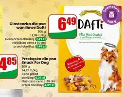 Dino Ciasteczka dla psa waniliowe Dafti oferta