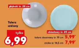 Kaufland Talerz szklany oferta
