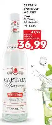 Kaufland CAPTAIN SPARROW WEISSER Rum oferta