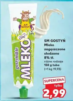 Kaufland Mleko zagęszczone słodzone 8% tł. różne rodzaje oferta