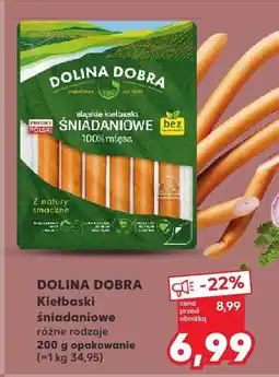 Kaufland Kiełbaski śniadaniowe różne rodzaje oferta