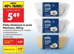 Biedronka Filety śledziowe w sosie Marinero, 300 g oferta