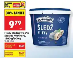 Biedronka Filety śledziowe a'la Matjas Marinero 1200 g / 600 g oferta