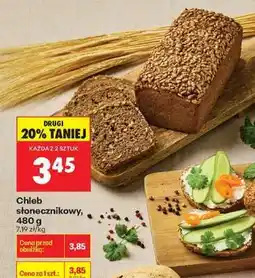 Biedronka Chleb słonecznikowy 480 g oferta