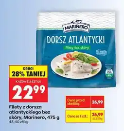Biedronka Filety z dorsza atlantyckiego bez skóry Marinero , 475 g oferta