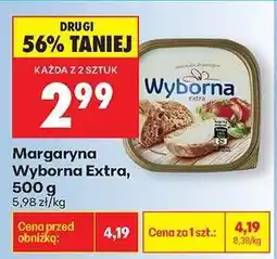 Biedronka Margaryna Wyborna Extra 500 g oferta
