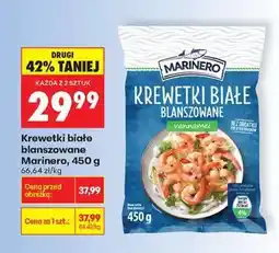 Biedronka Krewetki białe blanszowane Marinero 450 g oferta