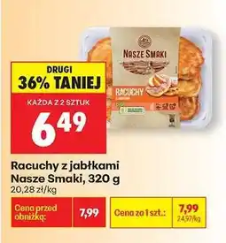 Biedronka Racuchy z jabłkami Nasze Smaki, 320 g oferta