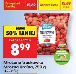 Biedronka Mrożona truskawka Mrożna Kraina, 750 g oferta