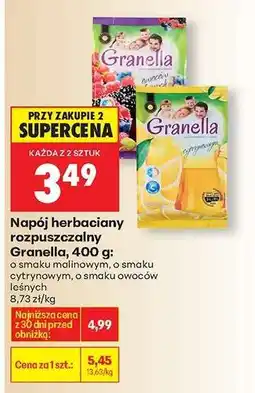 Biedronka Napój herbaciany rozpuszczalny Granella, 400 g oferta