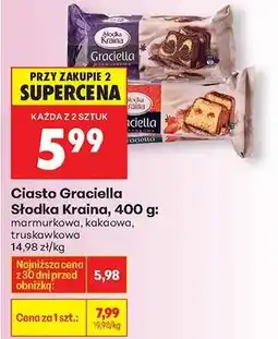 Biedronka Ciasto Graciella Słodka Kraina, 400 g oferta