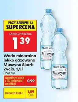 Biedronka Muszyna Skarb Życia, 1,5 l oferta