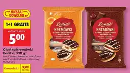 Biedronka Ciastka kremówki Bonitki, 330 g oferta