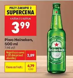 Biedronka Piwo Heineken 500 ml oferta