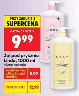 Biedronka Żel pod prysznic Linda, 1000 ml oferta