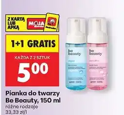 Biedronka Pianka do twarzy Be Beauty, 150 ml oferta