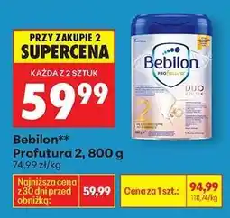 Biedronka Bebilon Profutura 2+, 800 g oferta
