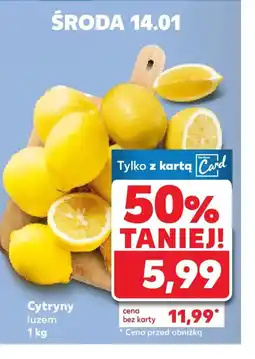 Kaufland Cytryny oferta
