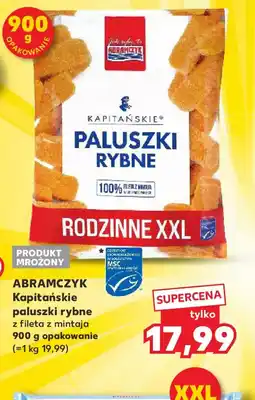 Kaufland Abramczyk Kapitańskie paluszki rybne oferta