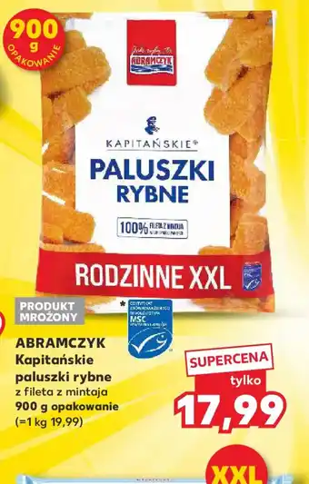 Kaufland Abramczyk Kapitańskie paluszki rybne oferta