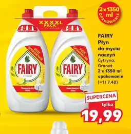 Kaufland Fairy Płyn do mycia naczyń oferta