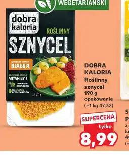 Kaufland Dobra Kaloria Roślinny sznycel oferta