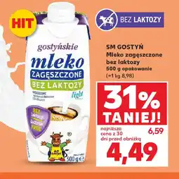 Kaufland SM Gostyń Mleko zagęszczone oferta