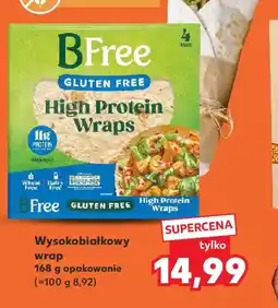 Kaufland BFree Wysokobiałkowy wrap oferta