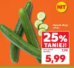 Kaufland Ogórek długi oferta