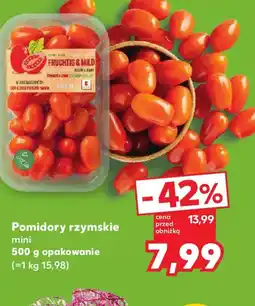 Kaufland Pomidory rzymskie mini oferta