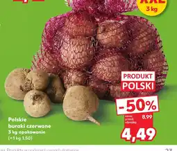 Kaufland Polskie buraki czerwone oferta