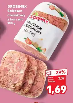 Kaufland Drobimex Salceson czosnkowy z kurcząt oferta