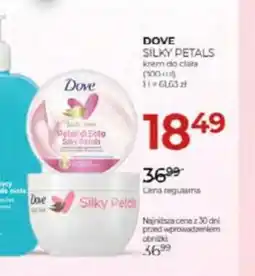 Jawa Drogerie Dove Silky Petals krem do ciała oferta