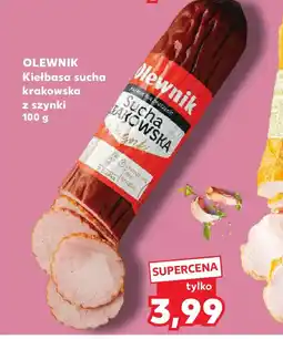 Kaufland Olewnik Kiełbasa sucha krakowska oferta