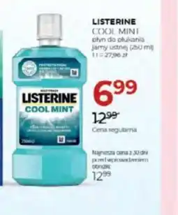 Jawa Drogerie Listerine płyn Cool Mint oferta